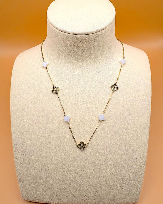 Timeless Pearl Shell Necklace