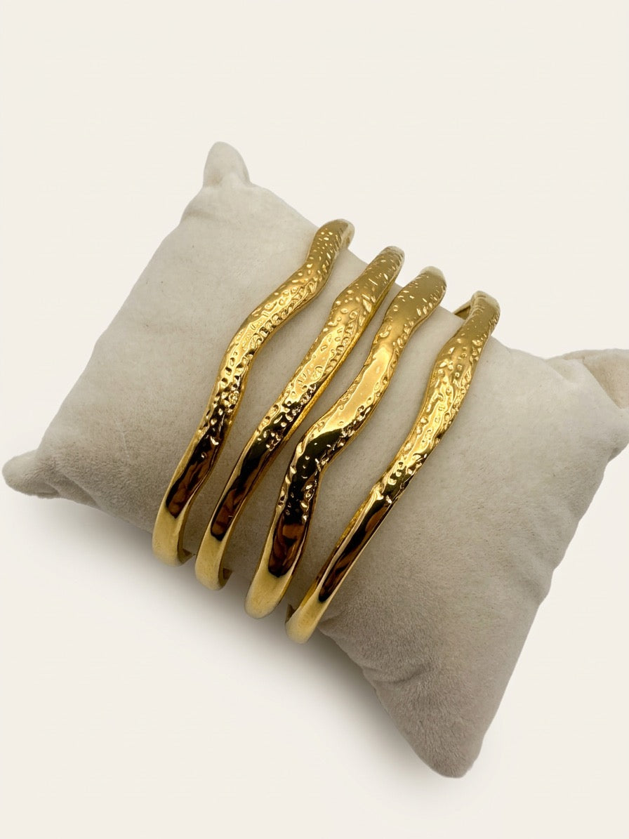 Layered Cuff Bangle