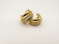 Sapphire Hoop Earring