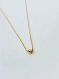 Dainty Heart Letter Necklace