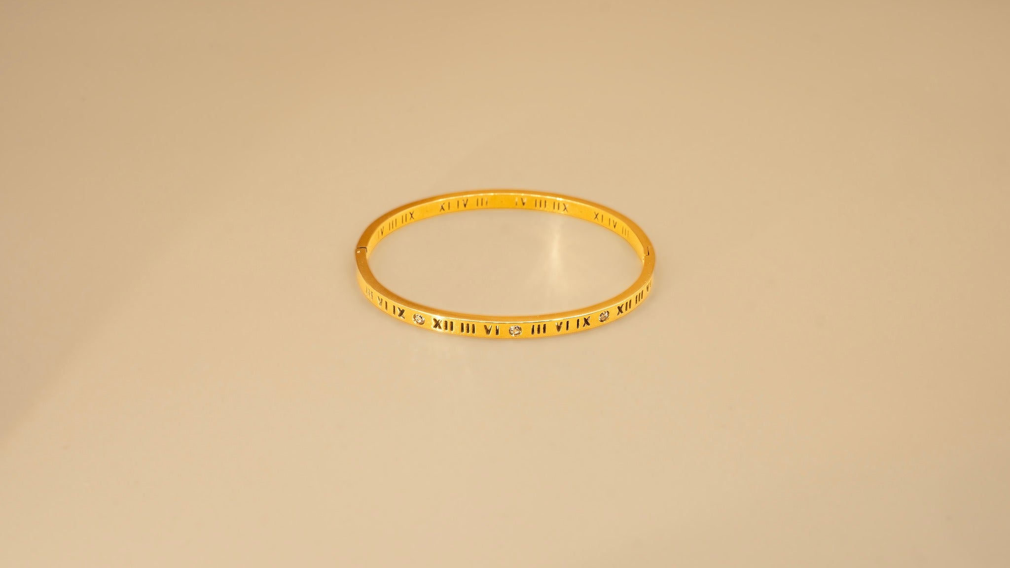 Roman Numerals Bangle