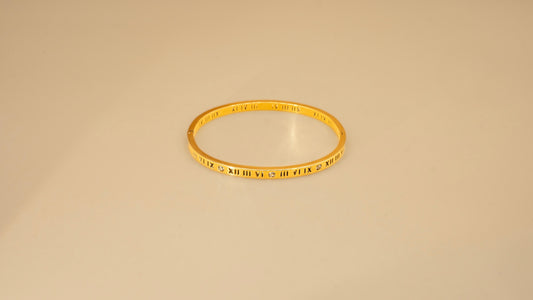 Roman Numerals Bangle