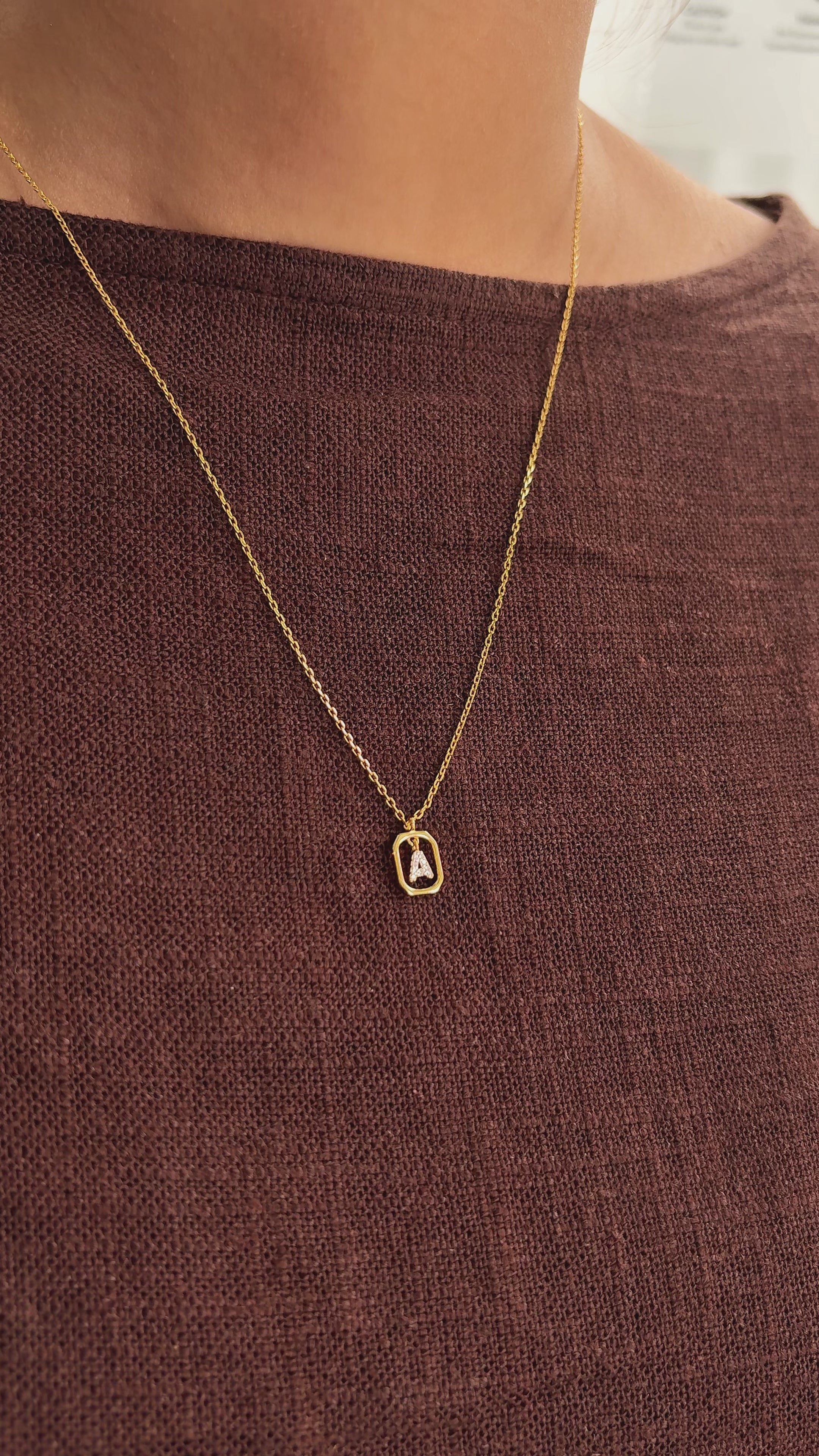 Dainty Letter Necklace